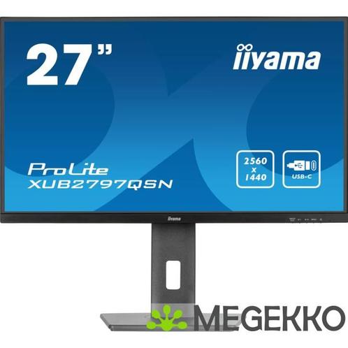 Iiyama ProLite XUB2797QSN-B2 27  Quad HD USB-C 100Hz IPS, Computers en Software, Overige Computers en Software, Nieuw, Verzenden