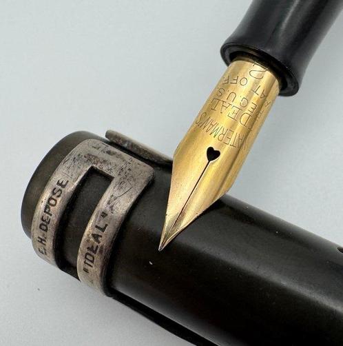 Waterman - 54 V - Ideal New York 2 E.H. Depose - Vulpen, Verzamelen, Pennenverzamelingen
