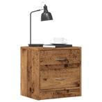 vidaXL Nachtkastjes 2 st 40x30x40 cm bewerkt hout oud, Huis en Inrichting, Slaapkamer | Nachtkastjes, Verzenden, Nieuw