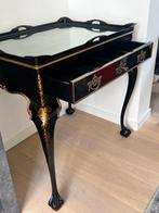 Wandtafel - Hout - Laktafel in Chinoiserie-stijl, Antiek en Kunst