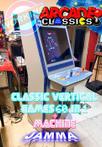 classic games cabinet hyper play - jamma vertical pcb arcade