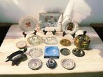 Themacollectie - Set van 16 vintage asbakken – keramiek,, Antiek en Kunst