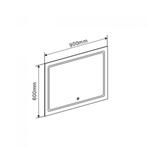 Florence Spiegel Berlijn 90cm, Huis en Inrichting, Woonaccessoires | Spiegels, Ophalen of Verzenden, Nieuw