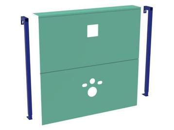 Veiling - Wisa XS afbouwpakket hoog 118cm incl 2 zijprofiele