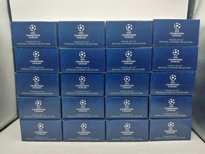 2021/22 Topps UCL Stickers 20x tin boxes - 1 Mixed, Verzamelen, Stickers