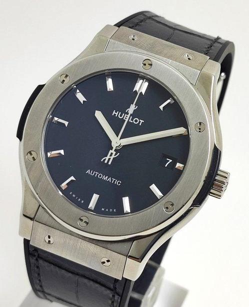 Hublot - Classic Fusion Titanium - 511.NX.1171.LR - Heren -, Handtassen en Accessoires, Horloges | Heren