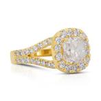 Zonder Minimumprijs - Ring - 18 karaat Geel goud - 3.02ct., Nieuw