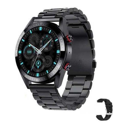 Smartwatch met Extra Bandje - Bloeddrukmeter en, Handtassen en Accessoires, Smartwatches, Nieuw, Verzenden