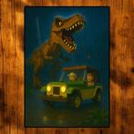 AT9 - [L] T-Rex Rain Escape – Jurassic Park Tribute, Kinderen en Baby's, Nieuw