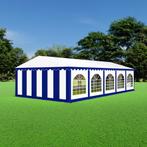 Partytent 5x10 PVC - Premium | Blauw / wit, Tuin en Terras, Verzenden, Partytent, Nieuw, 8 meter of meer