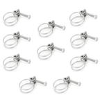 Set van 10 slangklemmen voor ketel PP-T 0012, 0009 en 0010, Doe-het-zelf en Bouw, Ophalen of Verzenden, Nieuw