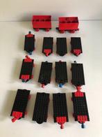 Lego - Lego - 14x onderstel treinwagon 6x12