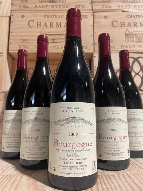 2009 Elise Villiers Bourgogne Le Clos - Bourgogne - 6, Collections, Vins