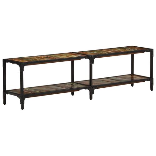 vidaXL Tv-meubel 150x30x41 cm massief gerecycled hout, Huis en Inrichting, Kasten |Televisiemeubels, Nieuw, Verzenden