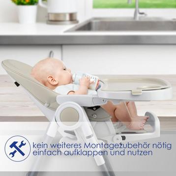 KIDIZ® 3in1 kinderstoel incl. speelbar, Eetstoel, Babystoel, beschikbaar voor biedingen