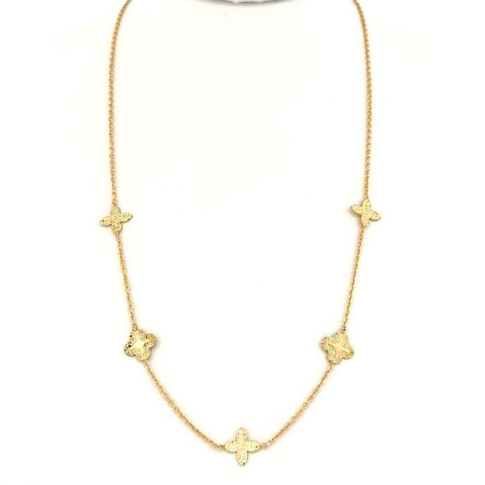 Zonder Minimumprijs - Halsketting - 18 karaat Geel goud, Handtassen en Accessoires, Kettingen