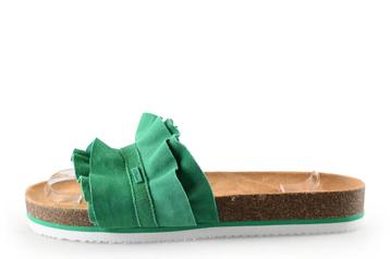 Soliver Slippers in maat 41 Groen | 5% extra korting beschikbaar voor biedingen