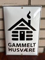 Emaille reclameborden - Set van 2 emaille reclameborden