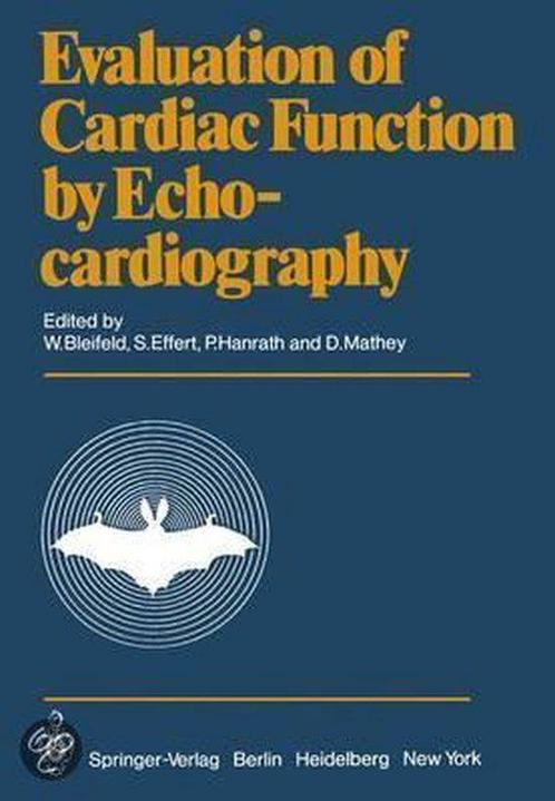 Evaluation of Cardiac Function by Echocardiography, Boeken, Overige Boeken, Gelezen, Verzenden
