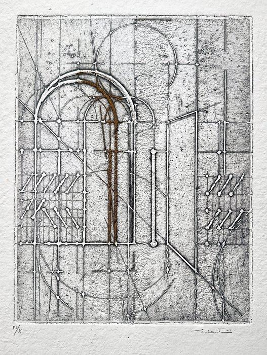 Walter Valentini (1928) - La città del sole, La porta del, Antiek en Kunst, Antiek | Overige Antiek