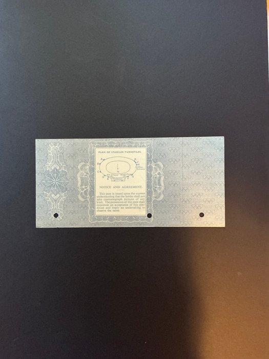 Olympia Ticket Field Hockey, 1948 London - Olympische Spelen, Verzamelen, Overige Verzamelen