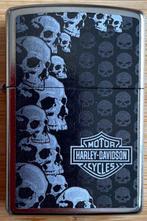Zippo Motor Harley - Davidson Skulls Originale con QR Code -