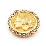 18 carats Or jaune - Broche