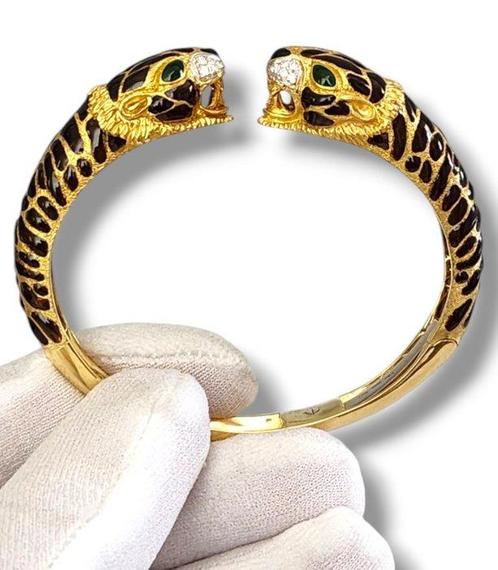 Armband - 18 karaat Geel goud, Legnazzi Valenza Italië 18K, Handtassen en Accessoires, Armbanden