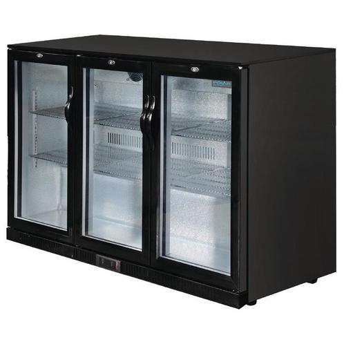 Barkoelkast | 330L | Zwart | +2°C/+8°C | Statisch +, Zakelijke goederen, Horeca | Keukenapparatuur, Nieuw in verpakking, Verzenden
