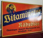 Reclamebord - Vitaminator Nährbier Bier E-mailbord - Metaal