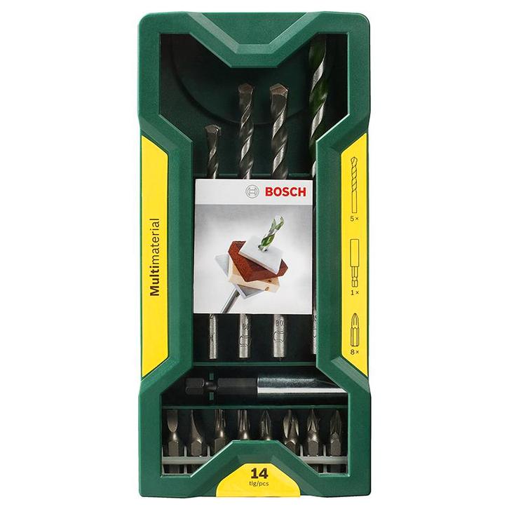 Bosch X-line 14-delige universele bits en borenset, Doe-het-zelf en Bouw, Gereedschap | Handgereedschap, Verzenden