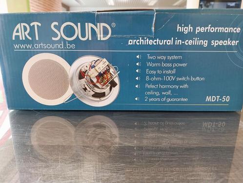 Art Sound MDT 50 ceiling speaker, TV, Hi-fi & Vidéo, Appareils professionnels, Enlèvement
