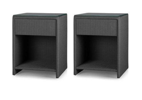 Caresse Nachtkast 1000 (Set - 2 stuks), Huis en Inrichting, Slaapkamer | Nachtkastjes