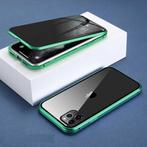 iPhone 6 Magnetisch Privacy Hoesje met Tempered Glass - 360°, Télécoms, Téléphonie mobile | Housses, Coques & Façades | Apple iPhone