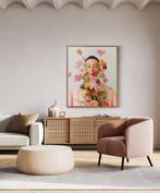 Erminando Aliaj - Boy with flowers, Antiek en Kunst
