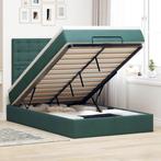 vidaXL Ottoman bed met matrassen 120x200cm fluweel, Huis en Inrichting, Slaapkamer | Bedden, Verzenden, Nieuw