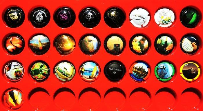 Collectie champagnecapsules - grote reeksen, Antiek en Kunst, Antiek | Speelgoed