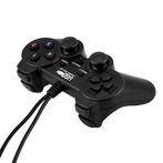 PS3 Controller Wireless Zwart 2 in 1 (Third Party), Games en Spelcomputers, Spelcomputers | Sony PlayStation 3, Ophalen of Verzenden