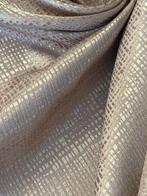 san leucio - Luxe damast tafelkleed van zijde met goudroze