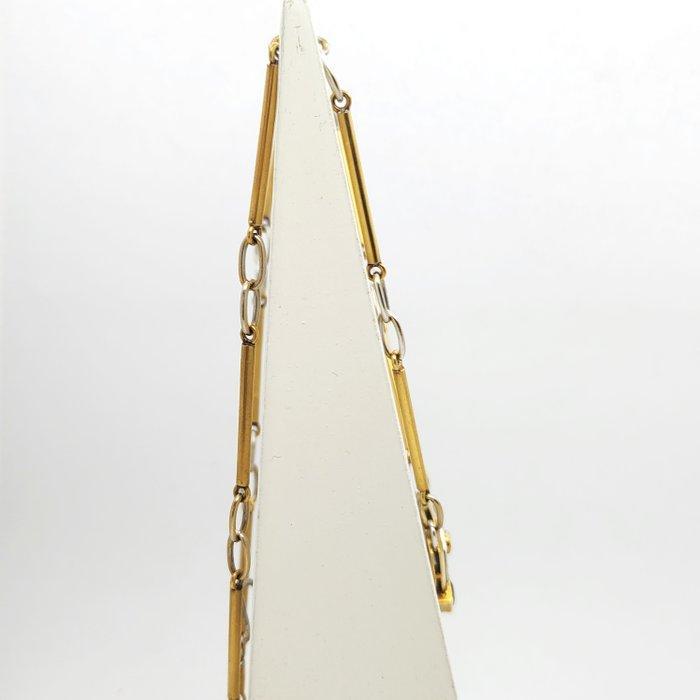 Collier avec pendentif - 18 carats Or jaune, Or blanc -, Bijoux, Sacs & Beauté, Bijoux anciens