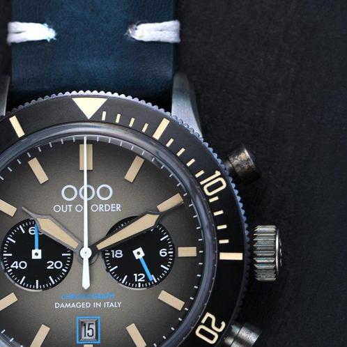 Out of Order - Pilot Cronografo - Zonder Minimumprijs -, Handtassen en Accessoires, Horloges | Heren