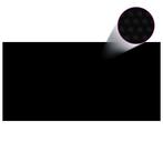 vidaXL Zwembadhoes 488x244 cm PE zwart, Verzenden