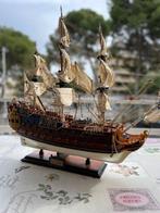 Voilier 3 mats La Licorne en bois 70 cm modelisme -, Hobby en Vrije tijd, Nieuw