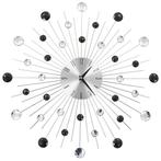 vidaXL Wandklok met quartz-mechanisme 50 cm modern ontwerp, Huis en Inrichting, Woonaccessoires | Klokken, Verzenden, Nieuw