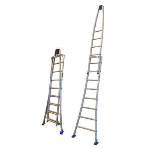 Solide 2-delige ruitenwasserladder 2×8 sporten, Doe-het-zelf en Bouw, Ladders en Trappen, 2 tot 4 meter, Opvouwbaar of Inschuifbaar