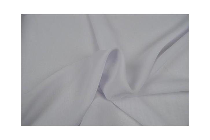15 meter chiffon stof - wit, Hobby en Vrije tijd, Stoffen en Lappen, 120 cm of meer, 200 cm of meer, Wit, Nieuw, Polyester, Verzenden