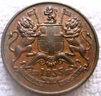Oost-Indische Compagnie. Half Anna 1835 mint Bombay (Zonder, Postzegels en Munten