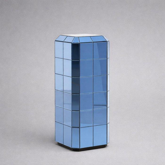 Pilaar - 2026 - Design spiegelglazen zuil, Antiek en Kunst, Kunst | Designobjecten