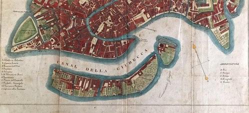 Italië - Venetië; Ermolao Paoletti (Il Fiore di Venezia) -, Boeken, Atlassen en Landkaarten