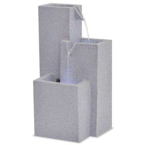 vidaXL Binnenfontein met LED-verlichting polyresin, Tuin en Terras, Waterpartijen en Fonteinen, Nieuw, Verzenden